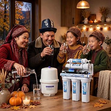 Фильтры для питьевой воды: Система очистки воды «Reverse Osmosis System» с накопительным баком - — 2