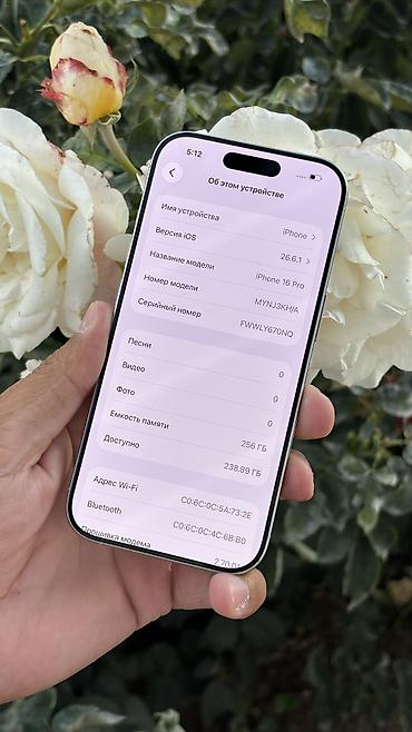 детские умные часы бишкек: IPhone 16 Pro, Б/у, 256 ГБ, White Titanium, Защитное стекло, Чехол, 91 % — 4