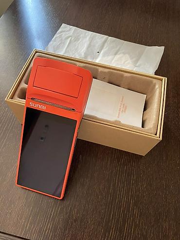 mini kassa: SUNMI mobil POS terminali – inteqrə edilmiş termal printerli, toxunma — 3
