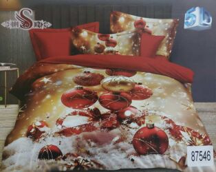 Ostalo: ☃️Novogodišnje posteljine iz 7 delova ☃️Čaršaf-220*240 ☃️Jorganska — 15