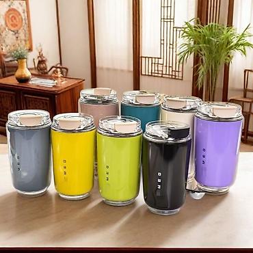 Стаканы: Термокружка Smeg - Двухстенная конструкция: сохраняет температуры — 2