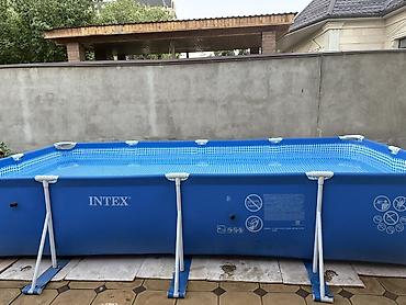 Каркасный бассейн INTEX 84 см (7 100 л) Состояние: отличное. Продам