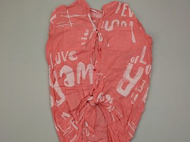 bluzki pudrowy róż krótki rękaw: Koszula Damska, L, stan - Dobry