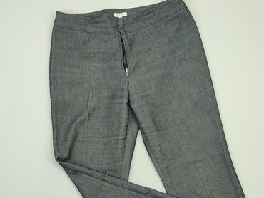 spodnie dresowe brązowe damskie: Material trousers, L (EU 40), condition - Very good