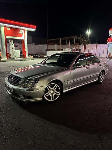 Mercedes-Benz S-class AMG: 2003 г., 5 л, Автомат, Бензин, Седан