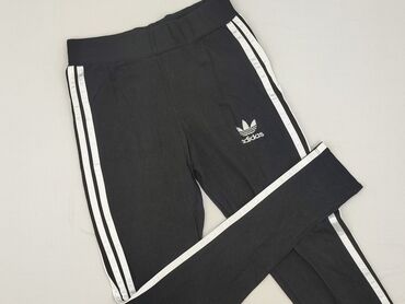 spodnie białe dresowe: Legginsy Sportowe damskie, Adidas, rozmiar S