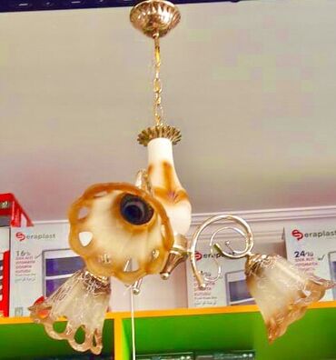 Çilçıraqlar: Çılçıraq, 3 lampa, Metal — 9