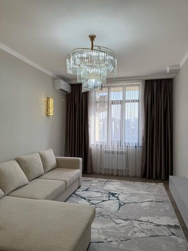 как купить квартиру в ипотеку в бишкеке: 2 комнаты, 63 м², Элитка, 13 этаж, Дизайнерский ремонт