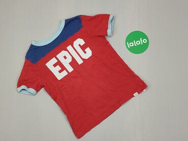 Koszulki: Koszula, 7 lat, wzrost - 122 cm., stan - Dobry, wzór - Print, kolor - Czerwony, Gap