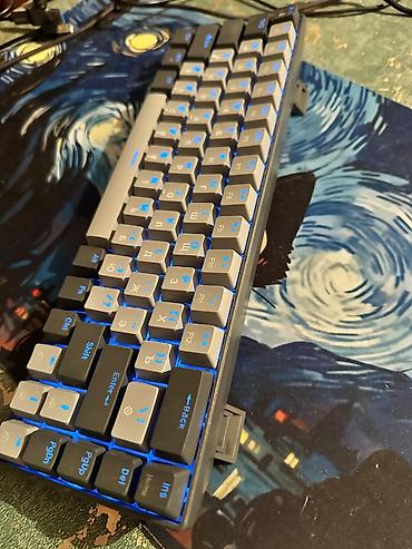 az işlənib: Çoxfunksiyalı və kompakt MageGee 60% mexanik klaviatura . Göy — 3