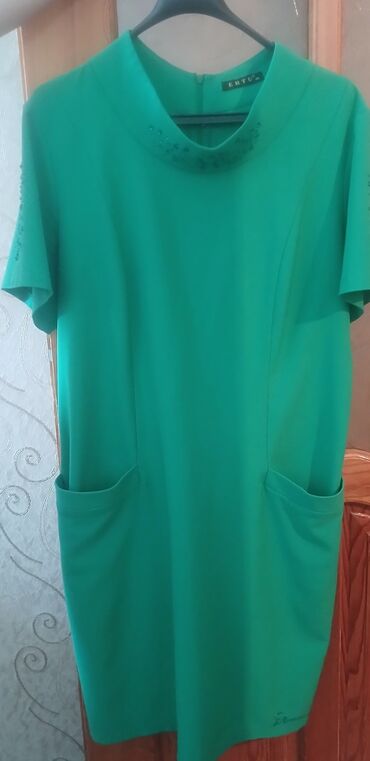 Повседневное платье, Макси, Zara, 6XL (EU 52)