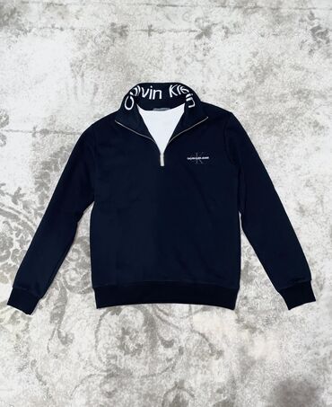 парные вещи: Мужская толстовка, Стандарт, Calvin Klein, Новый, цвет - Черный, Платная доставка