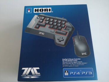 коврик для мыши: HORI Tactical Commander (кл+мышь) PS4-PS3 Hori T.A.C. FOUR– комплект