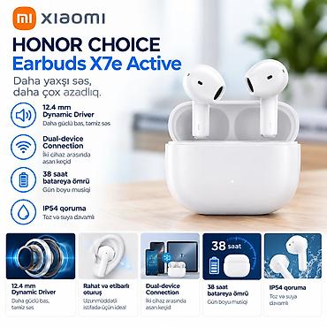 a10s earbuds: Xiaomi HONOR CHOICE Earbuds X7e Active - 12.4 mm Dynamic Driver: Daha — 1