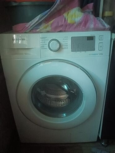 продам стиральную машину бу: Стиральная машина Samsung, Б/у, Автомат, До 6 кг, Компактная