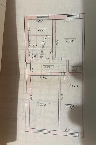 прадаю квартиру район филармония: 3 комнаты, 66 м², Индивидуалка, 1 этаж, Требуется ремонт — 10