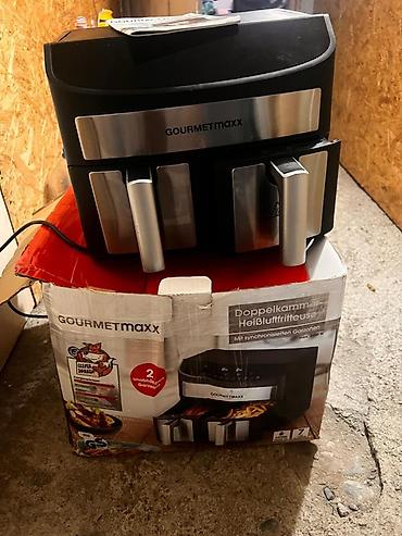 xa max: Аэрогриль (фритюрница с горячим воздухом) GOURMETmaxx с двумя — 3