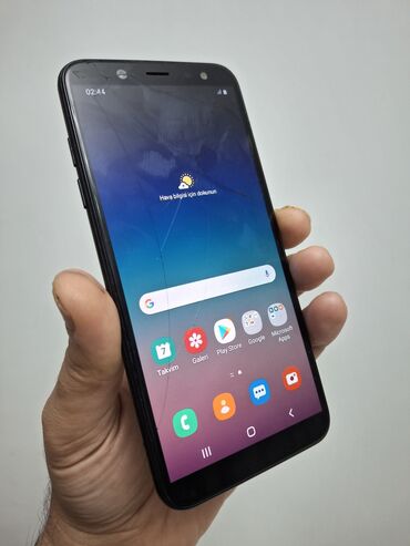 Samsung: Samsung Galaxy A6, 32 GB, rəng - Qara, Barmaq izi — 4