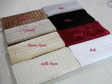 Posteljina: 🌸Plišani flekeri sa latex podlogom koja će ostati postojana i neće se — 2