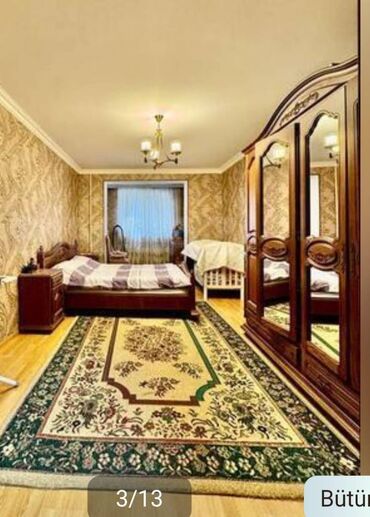 Yataq otağı dəstləri: 2 təknəfərlik çarpayı, Dolab, Komod, Termo, İşlənmiş