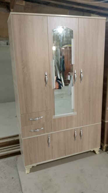 Dolablar: Yeni, Açılan, 3 qapılı Düz dolab, Qarderob, paltar dolabı, Azərbaycan — 26