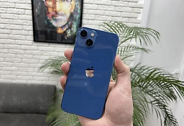 iphone duo: IPhone 13, синий В хорошем состоянии Память 256 ГБ Все работает — 2