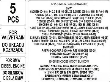 alat za zupcenje bmw n47: YATO YT-06004 – set alata za blokadu/centiranje razvodnog mehanizma (5 — 4