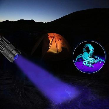 special 99: UV lampa 3w,300 lumena, zoom, aluminijumsko kuciste 395nm — 3