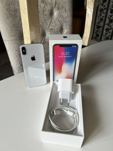 katric doldurma qiymeti: IPhone X, Gümüşü, Face ID