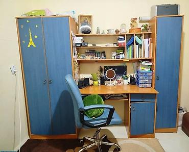 study table: Детский/подростковый модульный мебельный комплект для учебы и — 1
