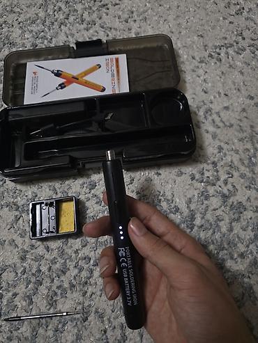 payalnik: Portativ lehimləmə dəmiri dəsti Xüsusiyyətlər: - USB ilə qidalanan — 2