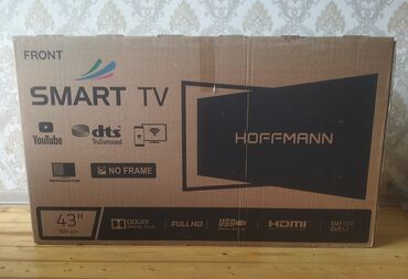 Кронштейны: Новый Телевизор Hoffmann LCD 43" FHD (1920x1080), Бесплатная доставка