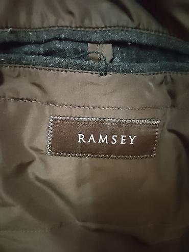 куплю пальто: Мужское пальто/куртка RAMSEY, размер 48-50 - Цвет: черный. - Состав — 3