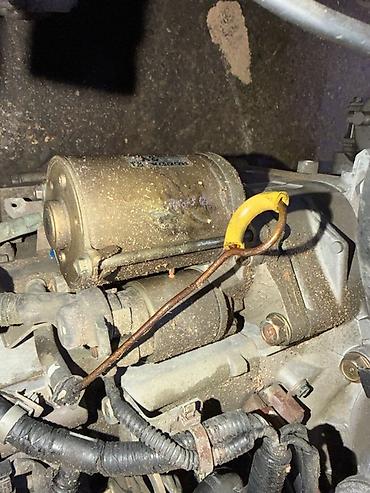 двигатель j30a: Стартер Honda 2003 г., Б/у, Оригинал, Япония — 1