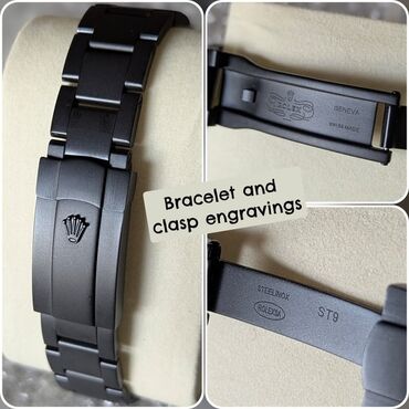 Qol saatları: Yeni, Qol saatı, Rolex, rəng - Qara — 27