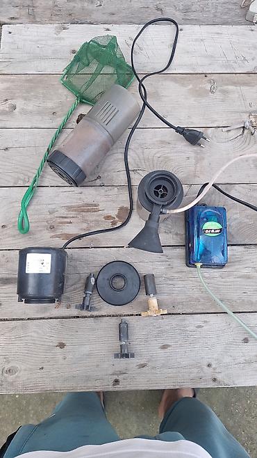 su cəkən nasos: Rs-320F 30 w 1800 L/H tam işlekdi yalniz matorun içindeki demir qirlib — 1