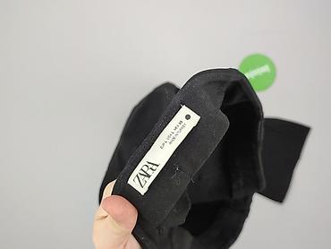buty c: Zara, Spodnie materiałowe damskie, rozmiar L — 4