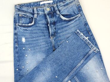 zara jeans z1975 mom fit: Jeansy damskie, Zara, S