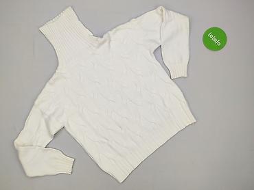 niebieski sweter: Golf damski, rozmiar L — 2