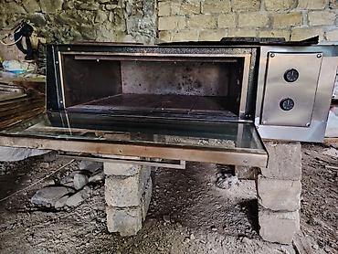 kafe aparati: Sənaye tipli elektrik sobası və üst qril/çəkmə səthi - Geniş ölçülü — 2