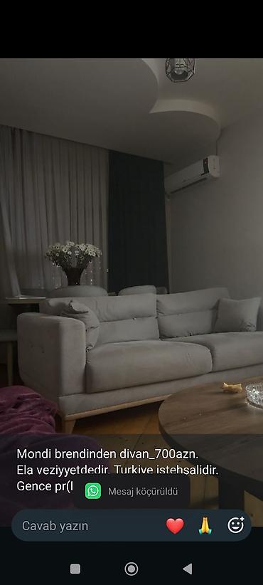 Mondi brendinden divan_700azn. Ela veziyyetdedir. Turkiye