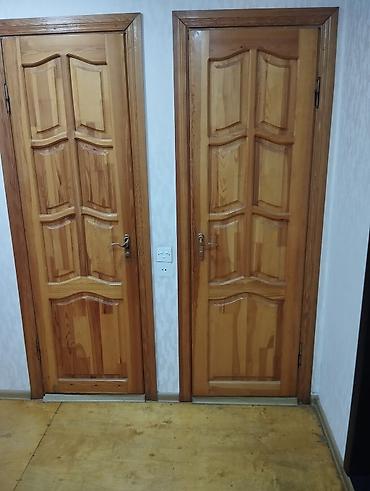 Двери и комплектующие: Taxta otaq qapıları dəsti - Material: təbii ağac (şam tipli), lakla — 3