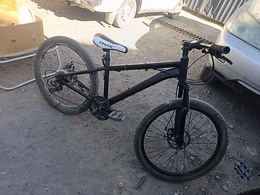 gray fixed gear: Горный велосипед 26" - Рама: алюминиевая, размер универсальный — 1