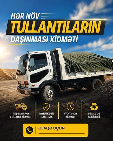 Hər növ tullantıların daşınması xidməti - Məişət, tikinti, bağ və at lalafo.az — 1 Hər növ tullantıların daşınması xidməti - Məişət, tikinti, bağ və — 1