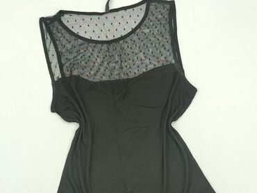 czarne tiulowa bluzki: Блуза жіноча, Calliope, L, стан - Дуже гарний