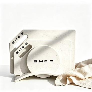 ложа: Набор кухонных разделочных досок Smeg - Комплектация: 3 доски разной — 9