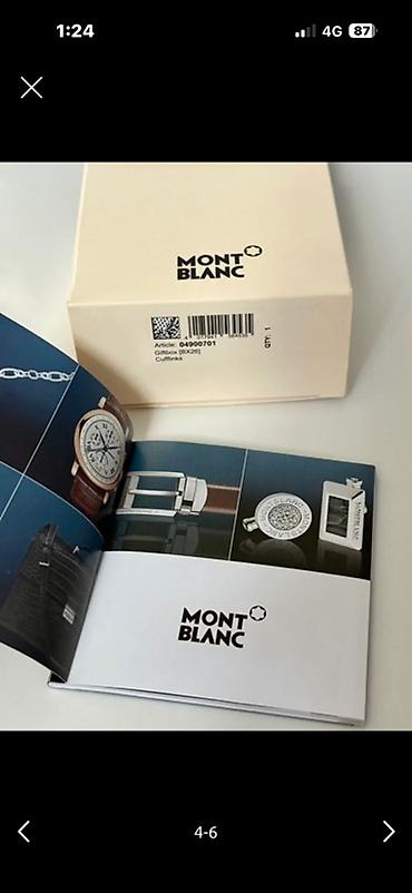 mn m: Запонки Montblanc новые! На сайте 20-30 тысяч стоят - Классическая — 3