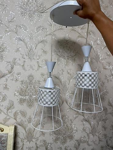 mişura işıq: Çılçıraq, 2 lampa, Metal — 1