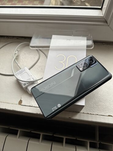 telefon ekranlari: ZTE Axon 30 5G, 128 GB, rəng - Boz, Sensor, Barmaq izi, İki sim kartlı