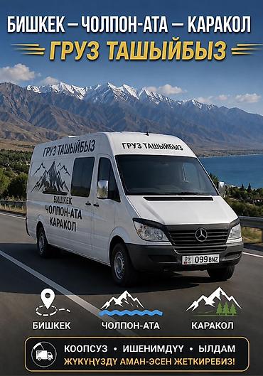 sprinter 516: Услуги грузоперевозок на Mercedes‑Benz Sprinter по маршруту Бишкек — — 2